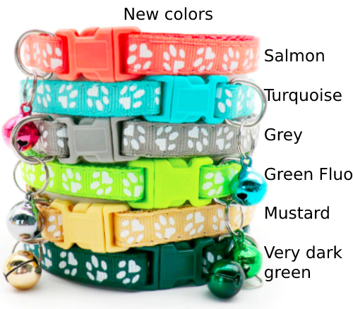 small pet collar for cats, kittens dogs puppies 