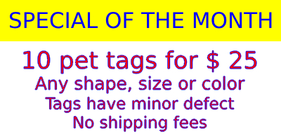 pet tag engraved small for dogs and cats