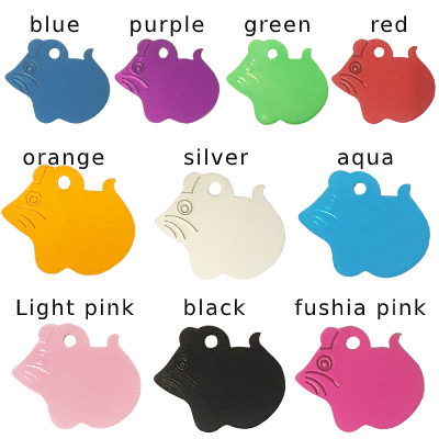 mouse mousy pet tags for cats